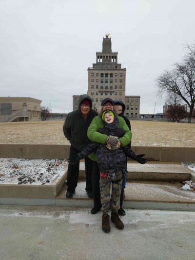Cedar Rapids Scavenger Hunt Team Photo